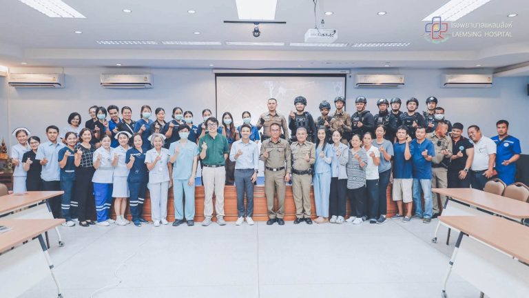 เราฝึกซ้อม เพื่อเตรียมพร้อมรับเหตุการณ์จริง